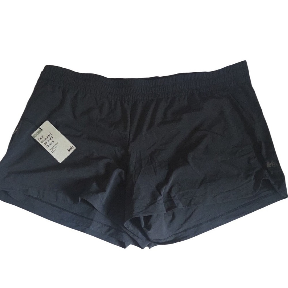 REI Co-op Active Pursuits 4.5" Shorts Womens 3X Black Plus Size New NWT Running